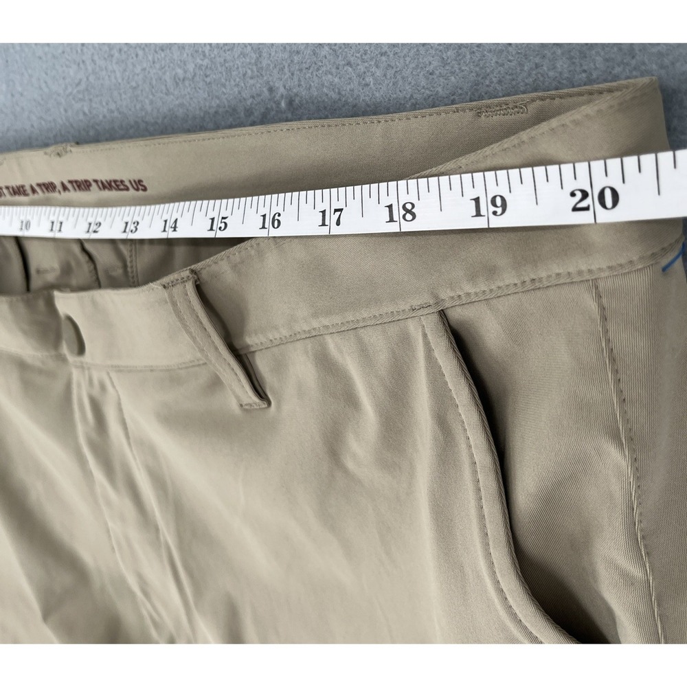 Rhone Commuter Slim Pant Tan Khaki Men's 40x33.5 Stretch Performance Golf Casual - Picture 6 of 7